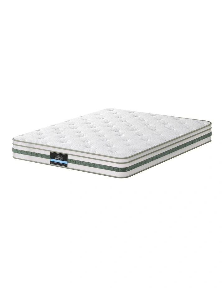 Green Tea Foam Pocket Spring Mattress Double Bed Hybrid Mattresses image 1