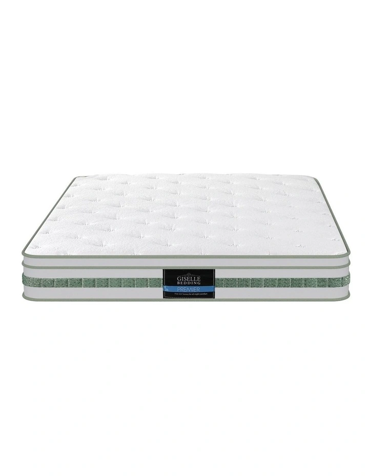 Green Tea Foam Pocket Spring Mattress Double Bed Hybrid Mattresses image 2