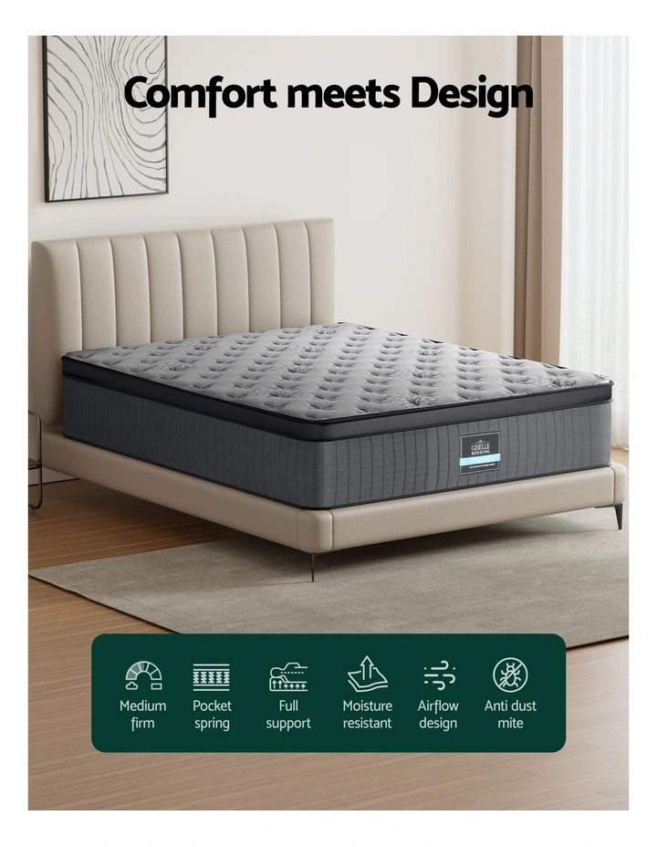 Bed Mattress Giselle 34cm King image 5