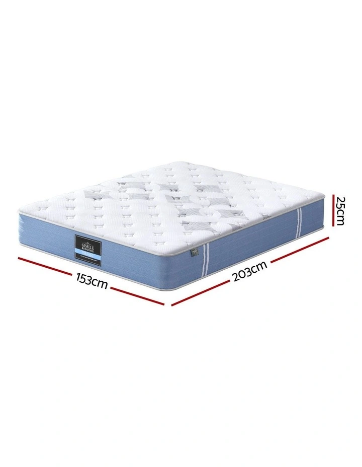 25cm Giselle Mattress Queen Bed Pocket Spring Mattresses image 3