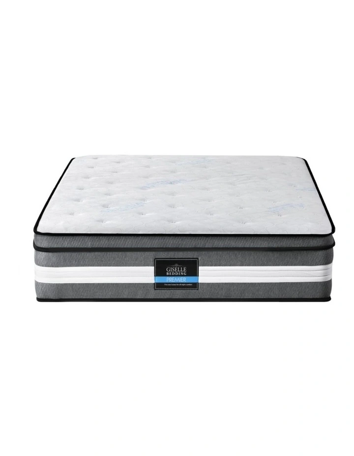 30cm Seaqual Fabric Mattress Gel Foam Pocket Spring King Single Size image 1