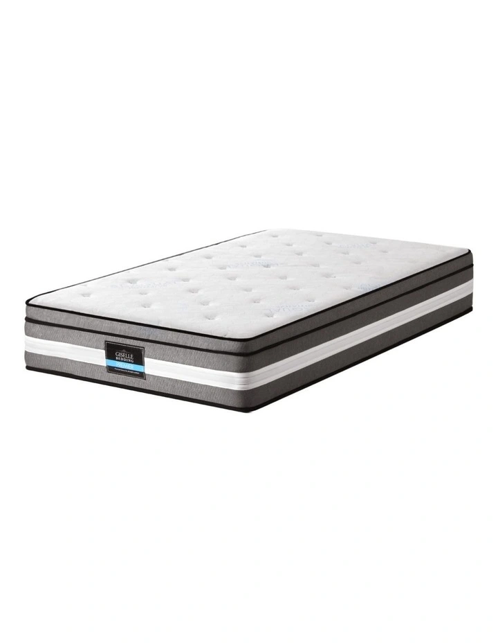 30cm Seaqual Fabric Mattress Gel Foam Pocket Spring King Single Size image 2