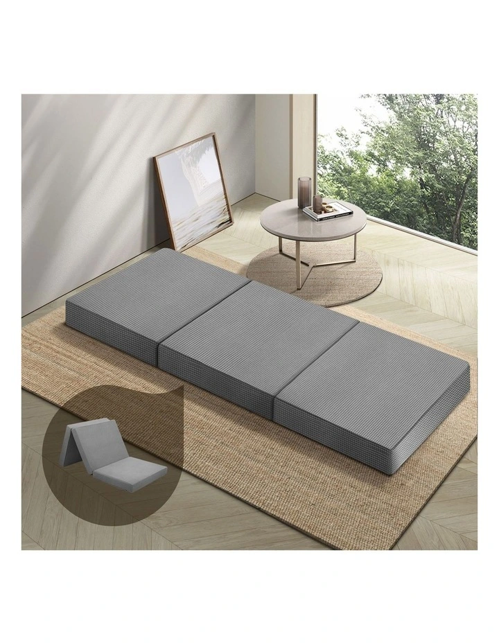 Bedra Folding Foam Mattress Single Sofa Bed Lounge Foldable Sleeping Camping Mat image 4