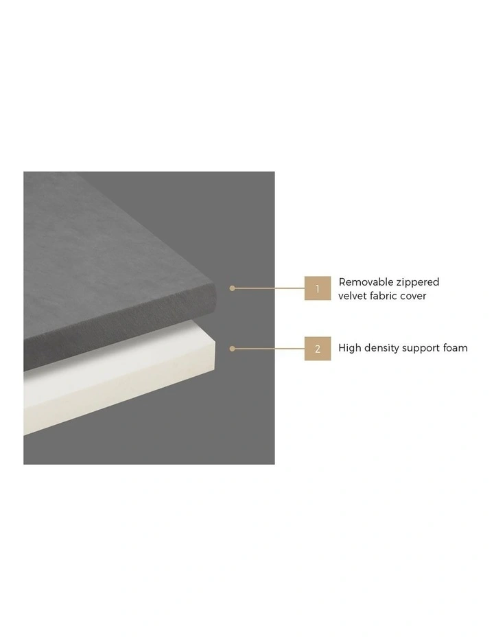 Bedra Folding Foam Mattress Single Foldable Sofa Bed Portable Camping Floor Mat image 6