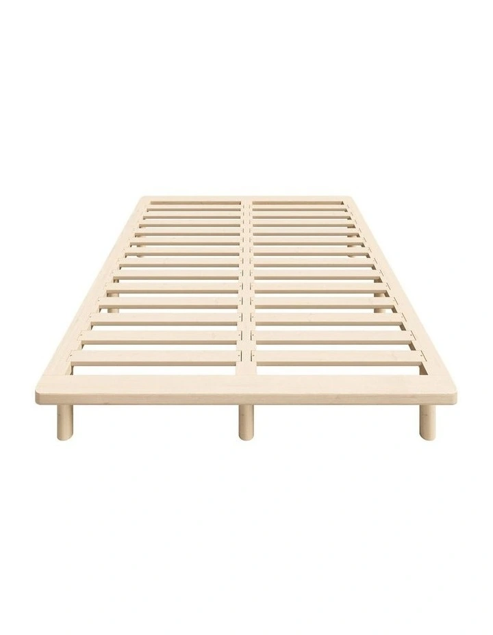 Oikiture Bed Frame King Single Wooden Bed Base Platform Timber image 2