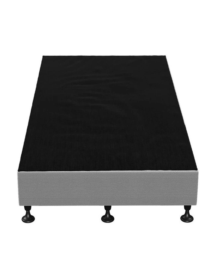 Oikiture Bed Frame Single Size Bed Base Platform Grey image 2