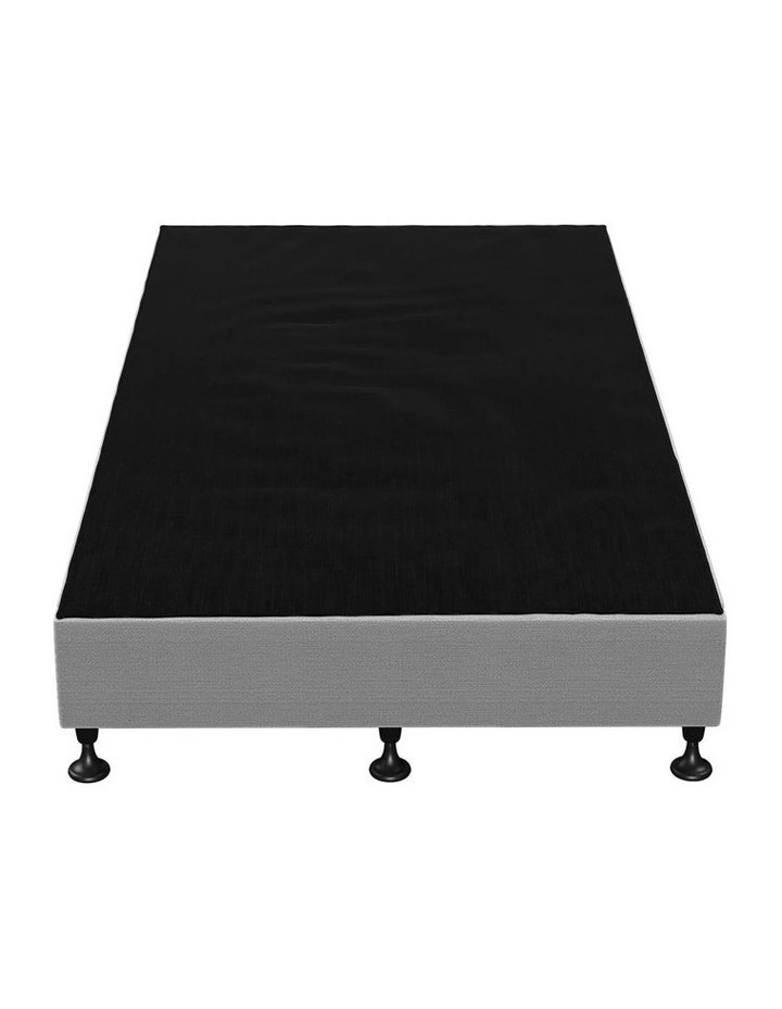 Oikiture Bed Frame King Single Bed Base Platform Grey image 2