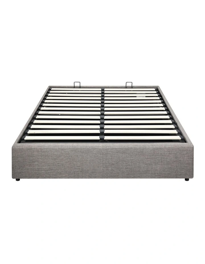 Oikiture Bed Frame Queen Size Gas Lift Base With Storage image 2