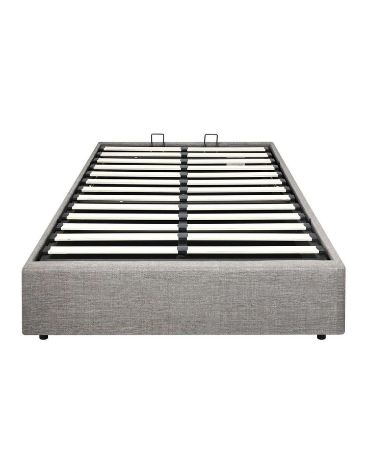 Oikiture Bed Frame King Single Size Gas Lift Base with Storage image 2