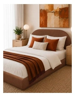 Milano Contour Boucle Tool Free Bed Frame