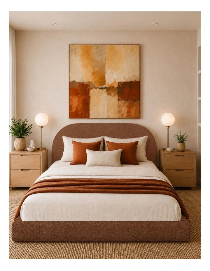 Milano Contour Boucle Tool Free Bed Frame image 3