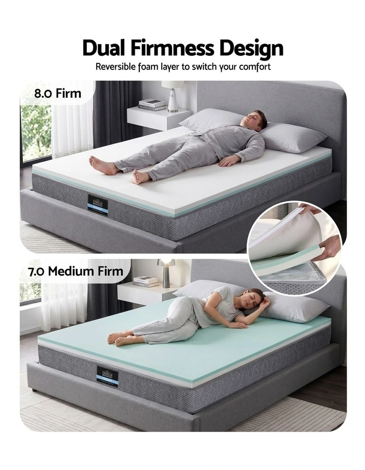 Giselle Double 23cm Pocket Spring Mattress Reversible Foam image 4