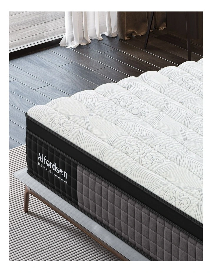 Mattress 9 Zone Pocket Spring Queen Euro Top 34cm image 3