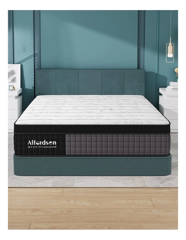 Mattress 9 Zone Pocket Spring Queen Euro Top 34cm image 5