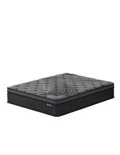 King 34cm Mattress Euro Top 9 Zone Medium Firm
