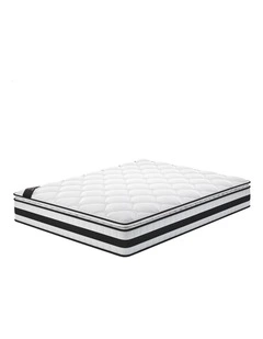 22cm Mattress Double Pillow Top Memory Foam Medium Firm