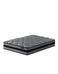26cm Queen Hybrid Mattress Spring Foam Medium Firm 7 zone