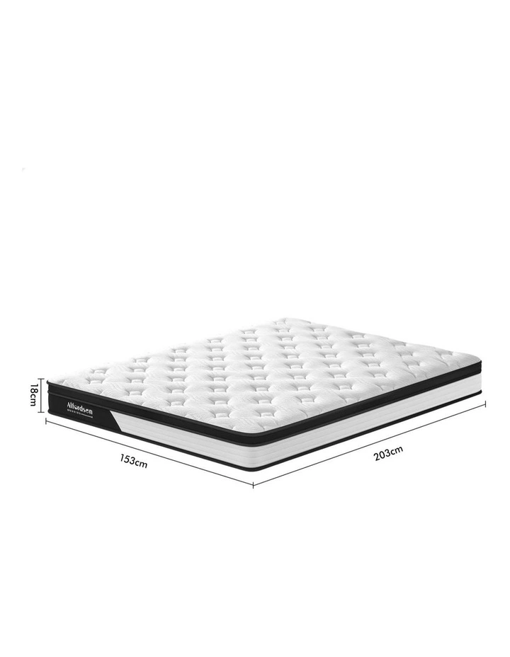 Mattress 18CM Queen Euro Top Firm Spring image 7