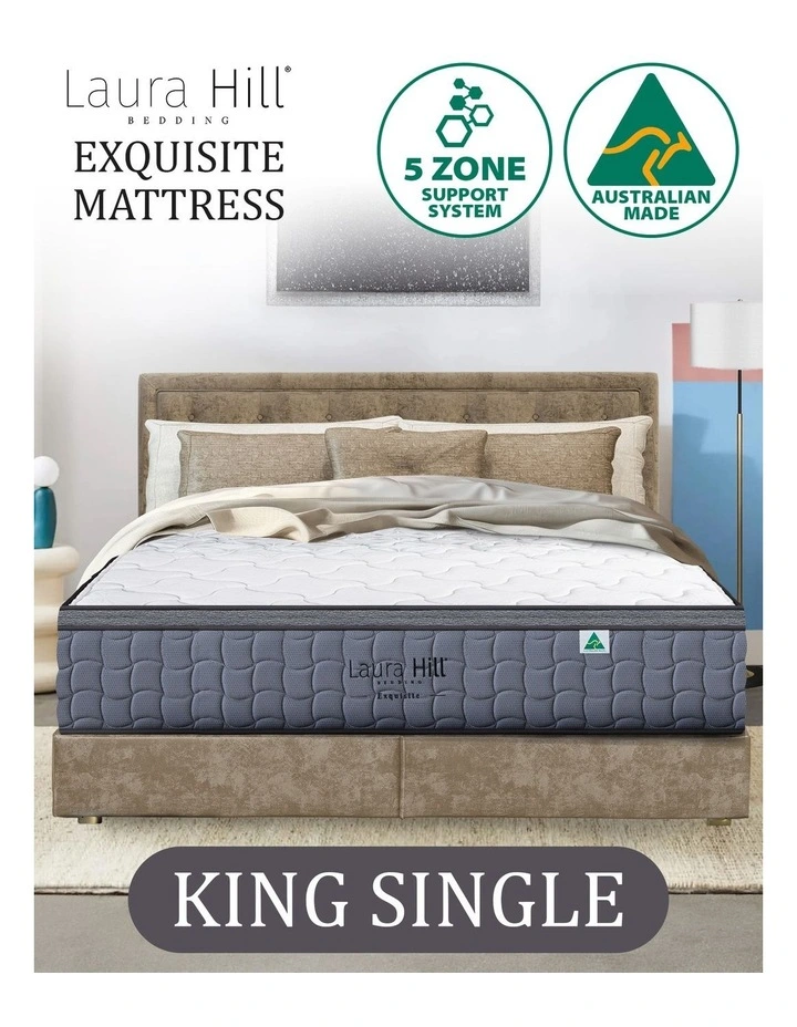 Laura Hill Mattress Australian Made King Single Premium - Exquisite image 4