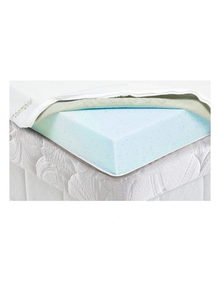Laura Hill Cool GEL Memory Foam Mattress Topper - Double image 3