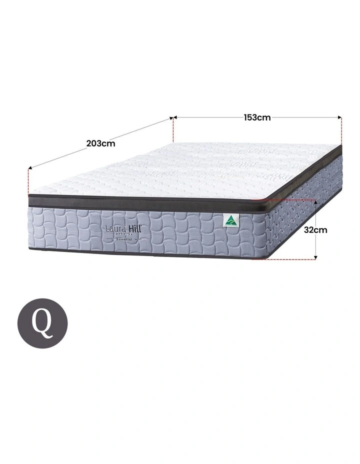 Laura Hill Essential Australian Made Queen Premium Mattress image 3