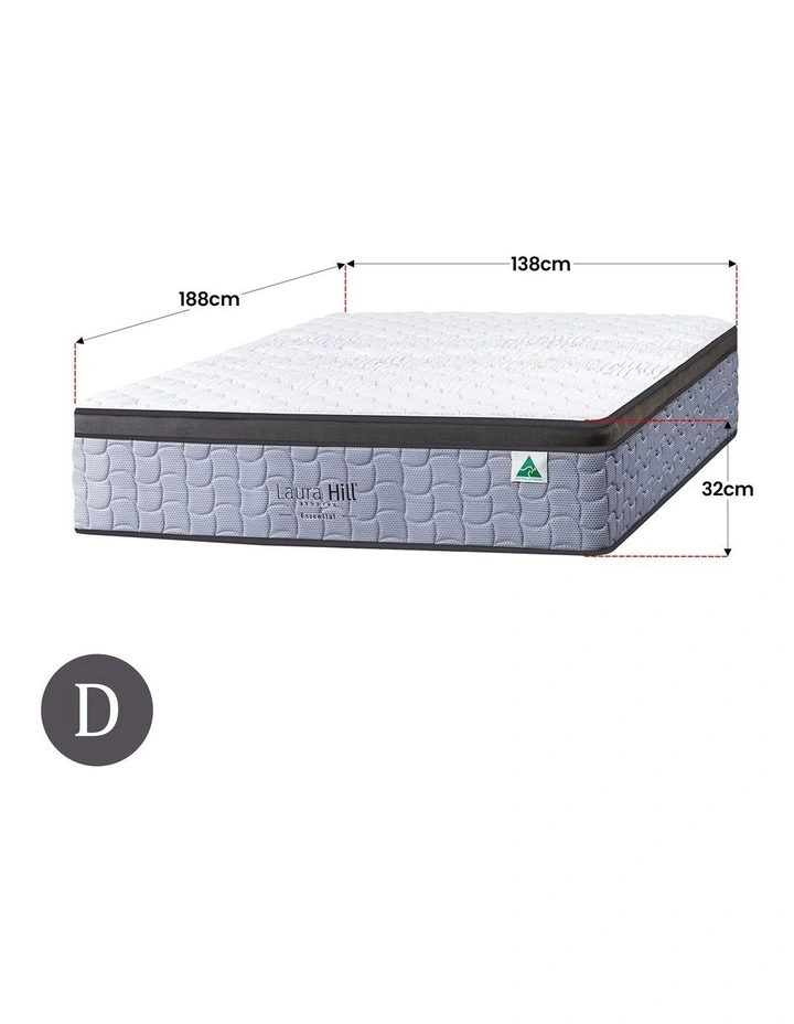 Laura Hill Essential Australian Made Double Premium Mattress image 3