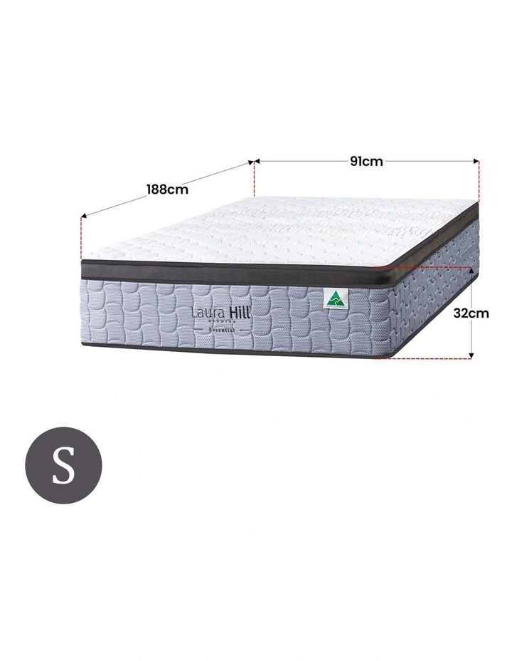 Laura Hill Essential Australian Made Single Premium Mattress image 3