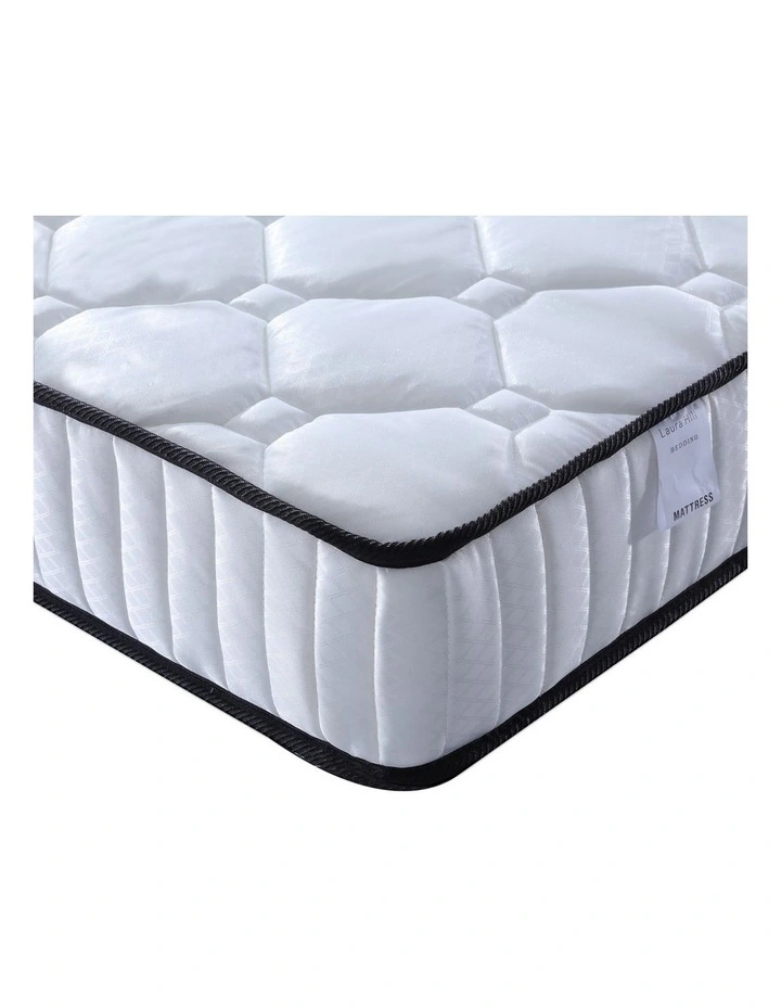 Laura Hill King Single Mattress 5-Zone Pocket Spring High Density Foam Hypoallergenic Bed image 5