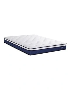 Levitex Queen Mattress 23CM Pocket Spring & Cooling Gel Foam Medium-Firm Support Box Bed
