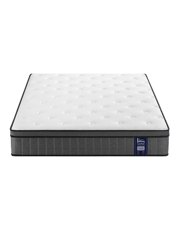 Levitex King Mattress 30CM 5-Zone Ergonomic Pocket Spring 2 Rows Edge Support Deep Sleep image 3