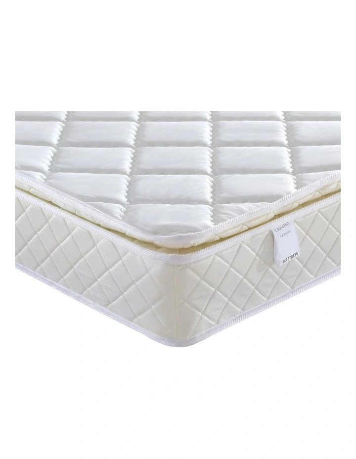 Laura Hill Queen Size Mattress Pillow Top 5-Zone Pocket Spring High Density Foam Luxury Bed image 3