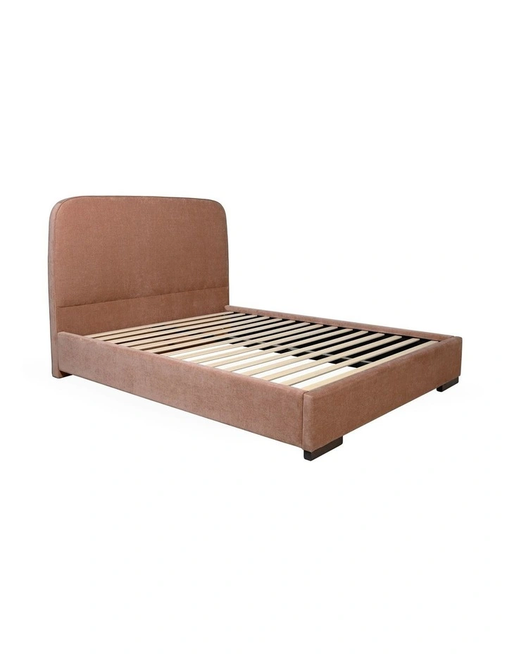 Cass - Full Bed No Wing - Queen - Sabo Almond image 1