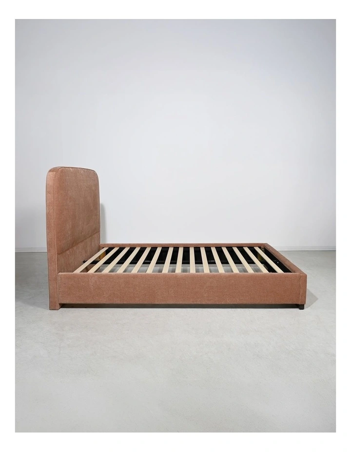 Cass - Full Bed No Wing - Queen - Sabo Almond image 6