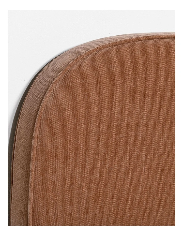 Cass - Full Bed With Wing - Queen - Sabo Almond image 3