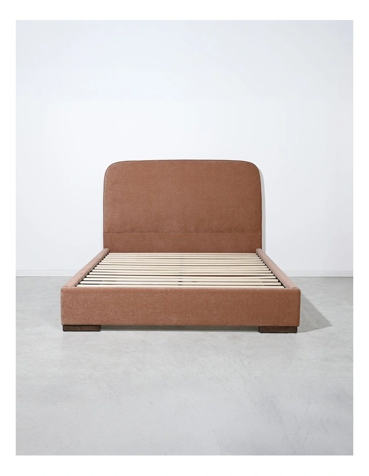 Cass - Full Bed No Wing - King - Sabo Almond image 3