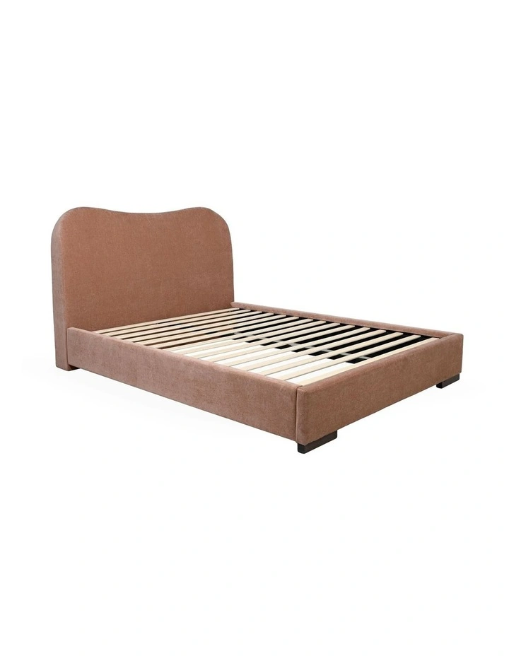Juno - Full Bed  - Queen - Sabo Almond image 1