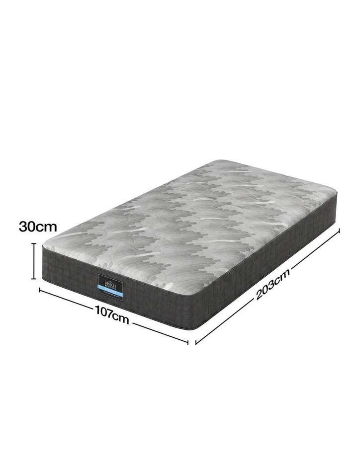 Giselle 30cm King Single Mattress with Edge Support and 5-Zone Comfort image 3