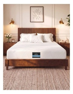 Giselle 25cm King Hybrid Mattress Soft Knitted Fabric Edge Support Gel Foam