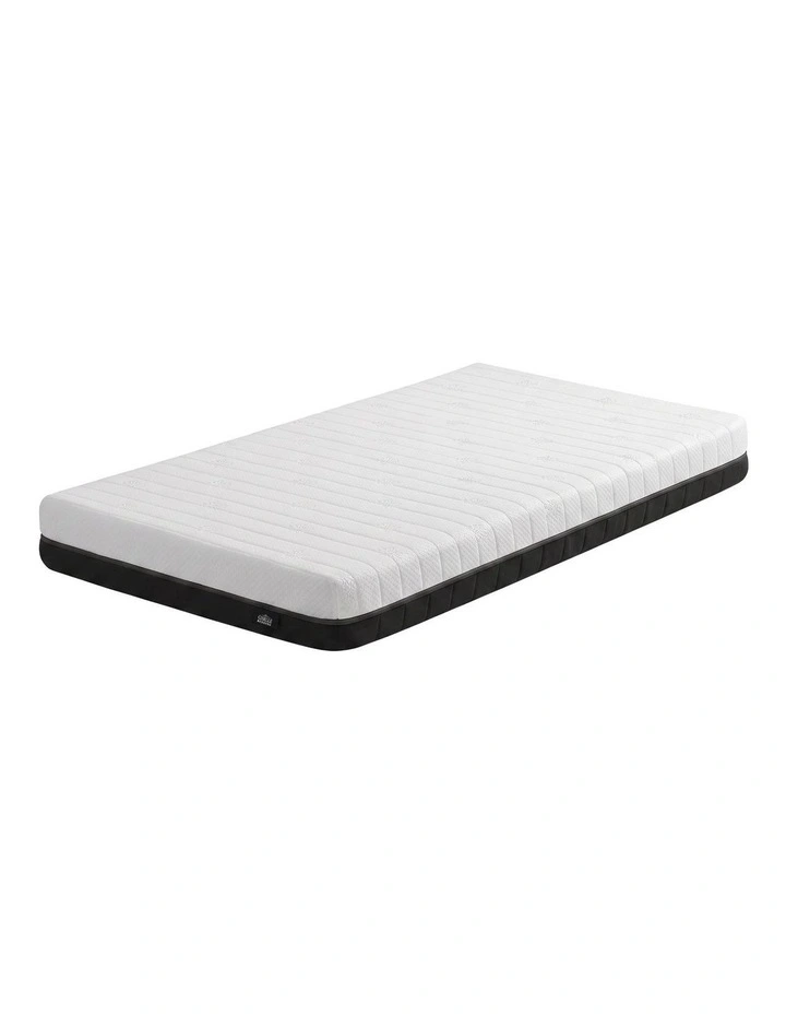 Giselle 18cm King Single Memory Foam Mattress Dual Feel Reversible Charcoal Foam image 6
