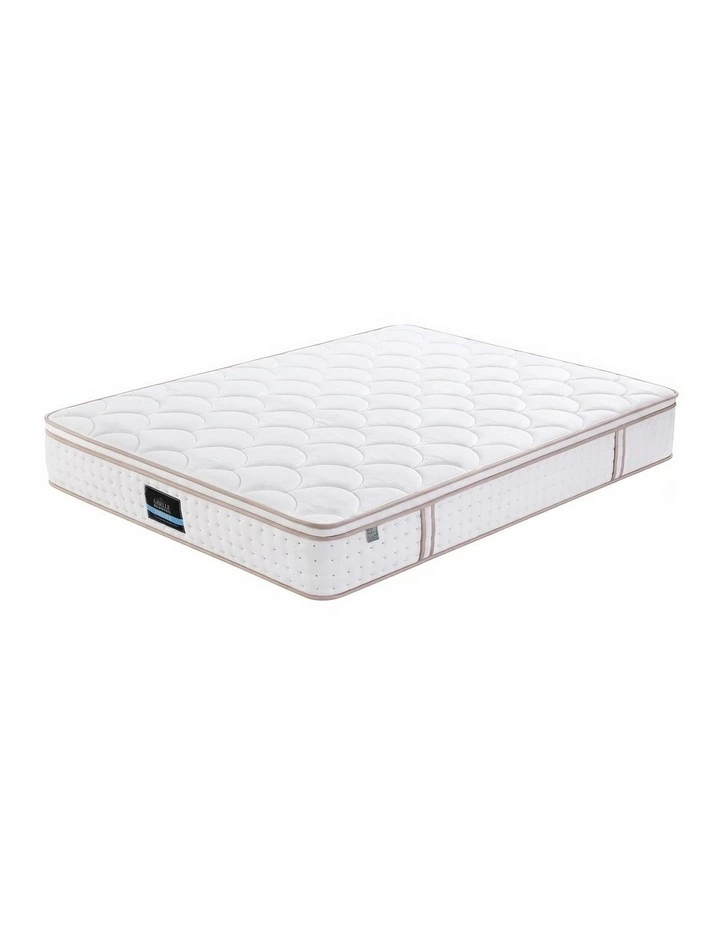 Giselle 30cm King Spring Mattress Tencel Cover 5-Zone Firm Back Support image 3