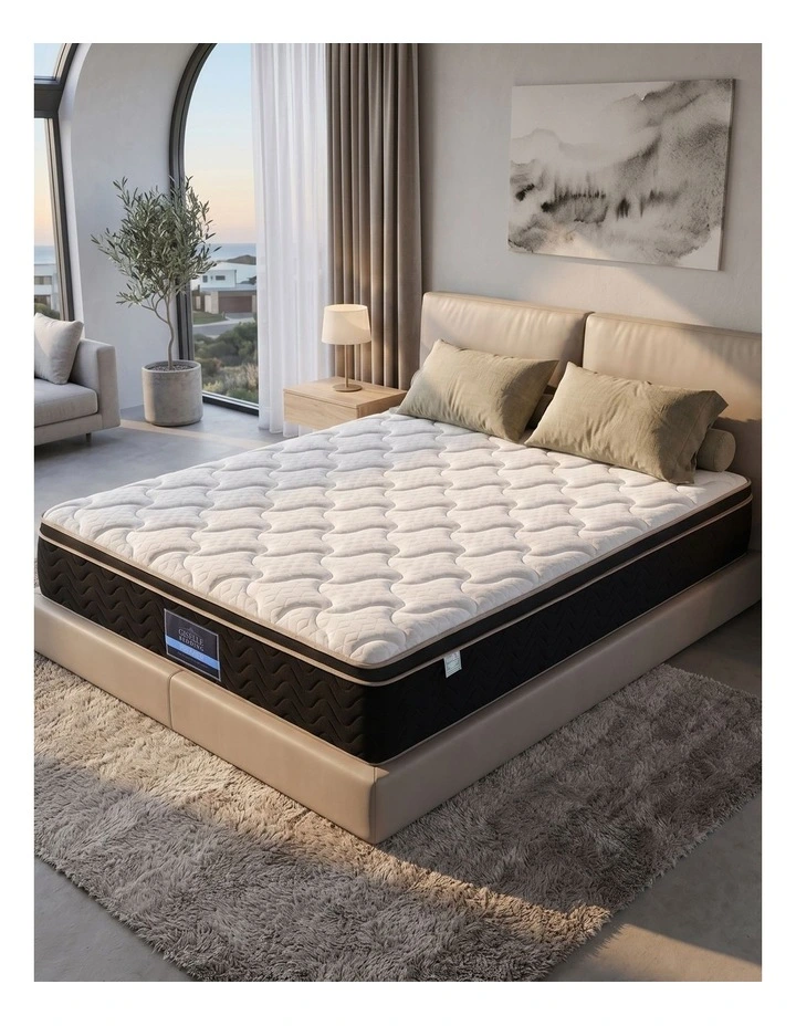 Giselle 35cm King Mattress Firm with Copper Memory Foam and Edge Support image 1