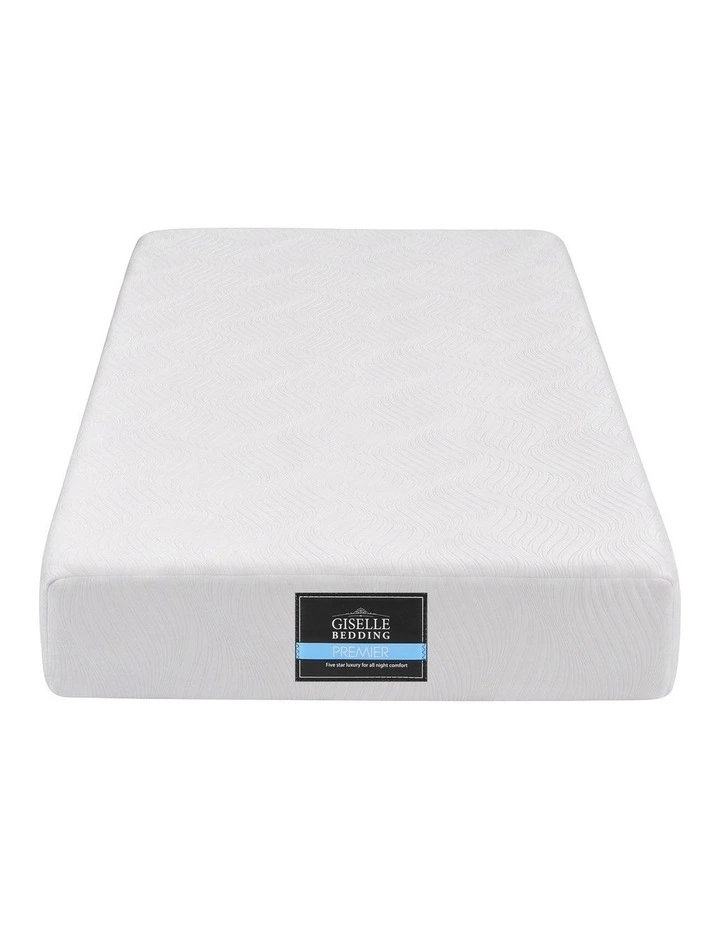 Giselle 25cm Single Hybrid Mattress Soft Knitted Fabric Edge Support Gel Foam image 6