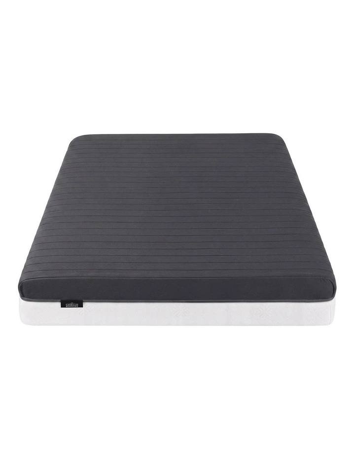 Giselle 18cm Single Memory Foam Mattress Dual Feel Reversible Charcoal Foam image 3