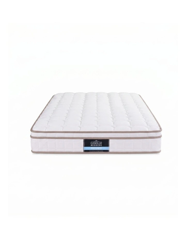 Giselle 20cm Firm Single Mattress Pocket Spring for Bedroom or Guest Room image 4