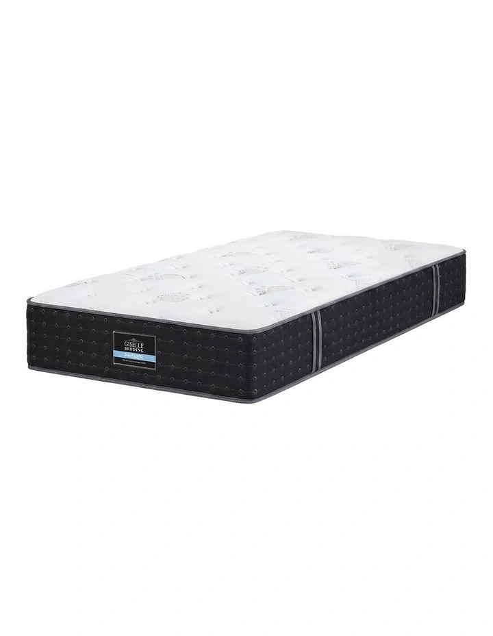 Giselle King Single Reversible Spring Mattress Cashmere Cover Gel Foam Firm 35cm image 6