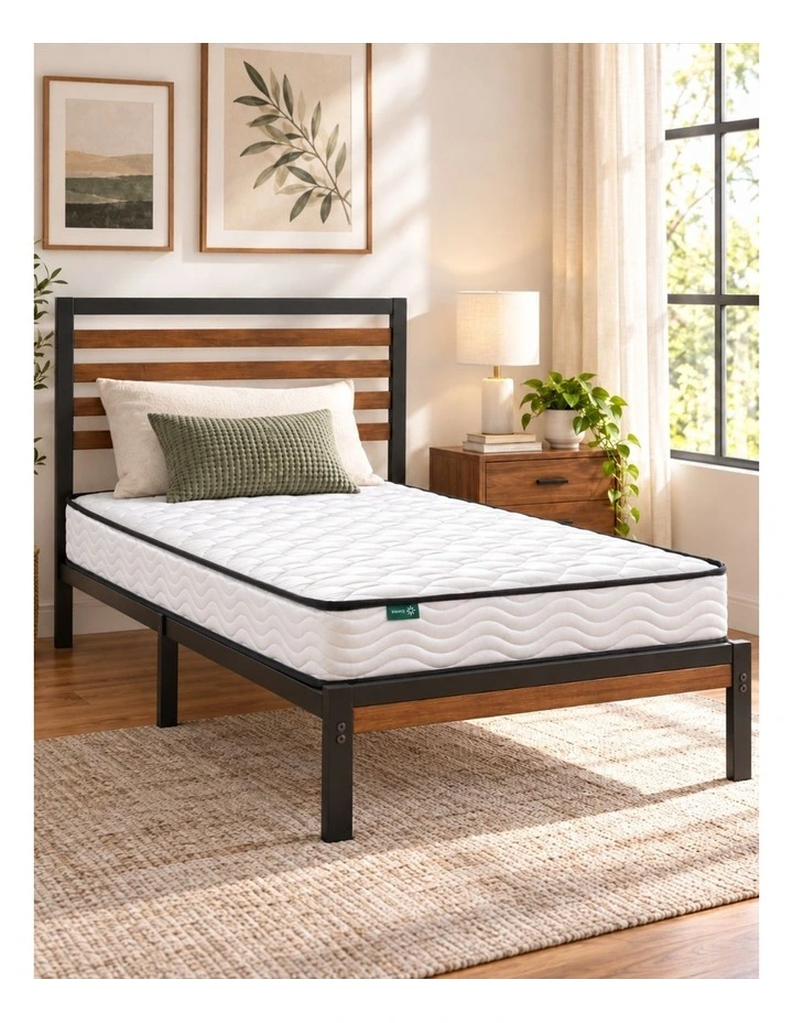 Single 15cm Inner Spring Mattress for Bunk and Kids Bed in White image 7