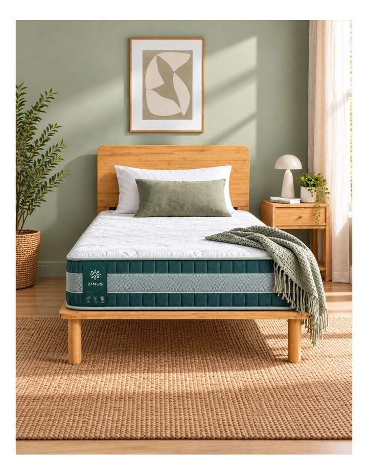 Green 5-Zone Pocket Spring Medium Feel Mattress image 2