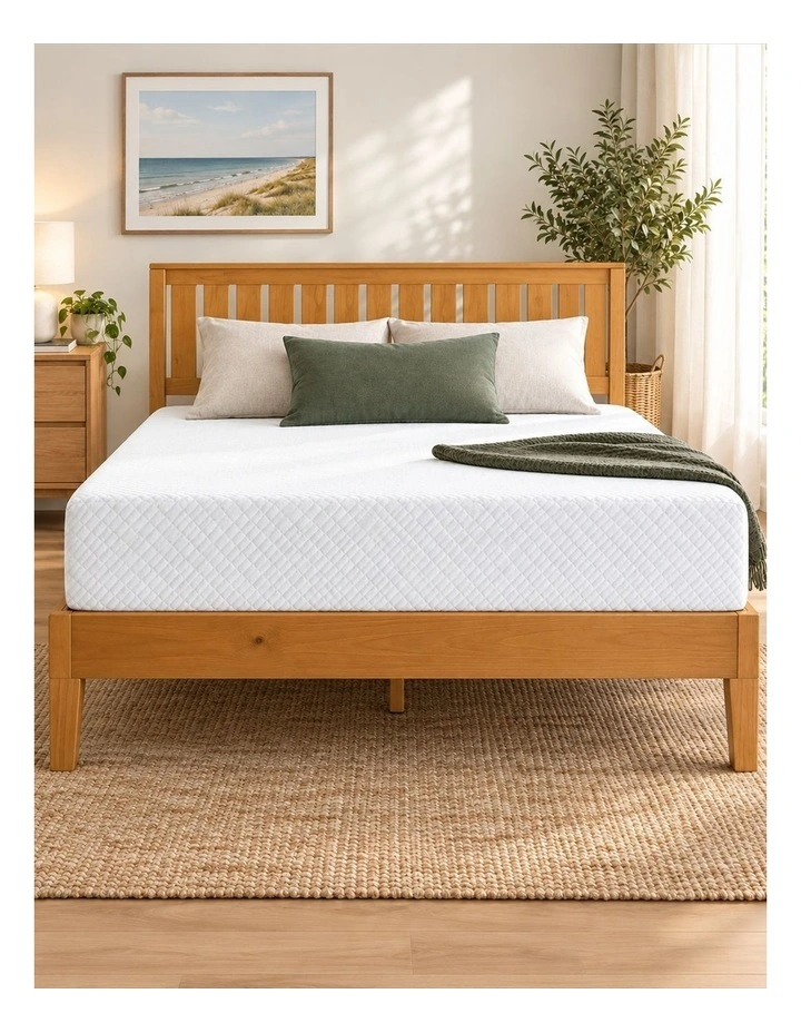 Ultimate 30cm Green Tea and Cooling Memory Foam Medium Soft Mattress image 2