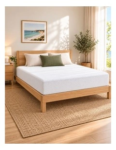 Deluxe 25cm Green Tea and Cooling Memory Foam Medium Feel Mattress
