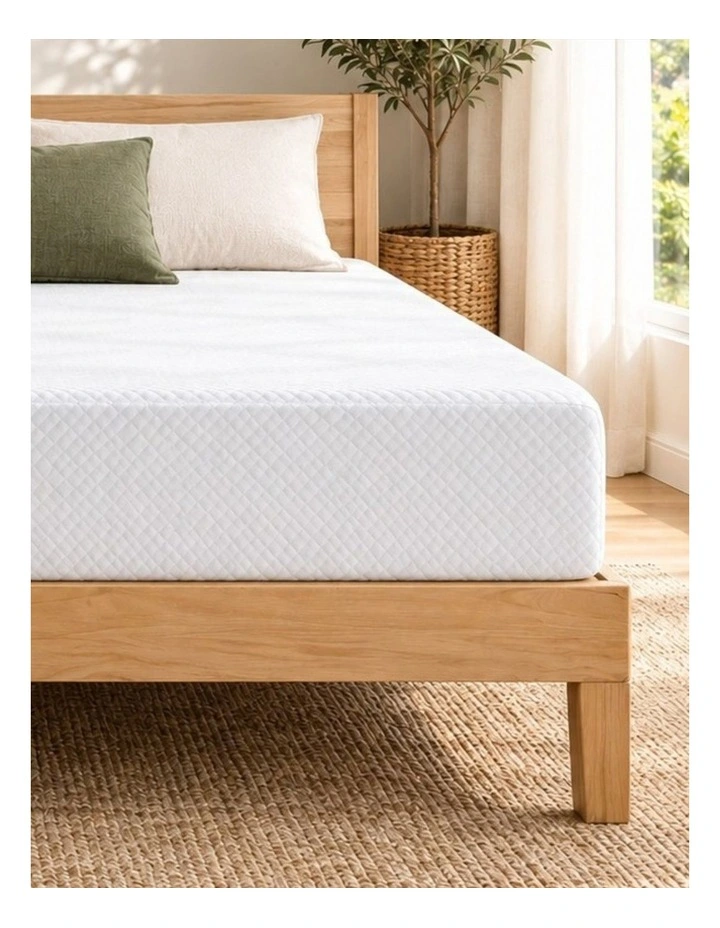 Deluxe 25cm Green Tea and Cooling Memory Foam Medium Feel Mattress image 3